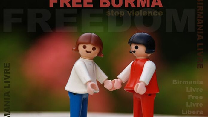 Cardume de peixes nada em rio com águas turvas, ilustrando impacto ambiental nos ecossistemas aquáticos.