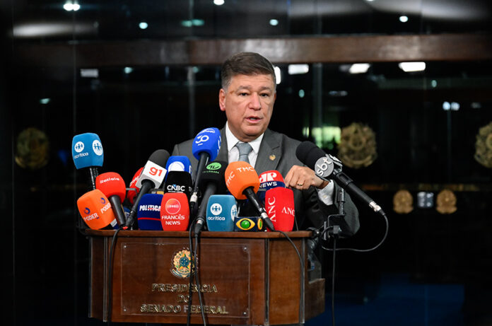 Polícia Legislativa investigará vazamento de dados de Vorcaro, diz Carlos Viana