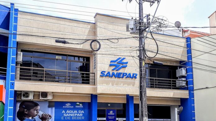 Agência Sanepar de Telêmaco Borba, no Paraná.