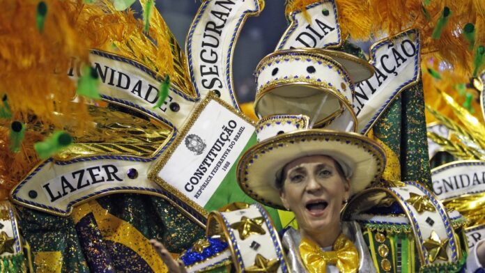 São Paulo (SP), 09/03/2025 - Carnaval 2025 - Sambódromo do Anhembi, desfile das Campeãs do carnaval de São Paulo. Acadêmicos