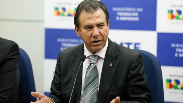 Brasília (DF), 26/02/2025 - O ministro do Trabalho e Emprego, Luiz Marinho, divulga os dados do Novo Cadastro Geral de Empre
