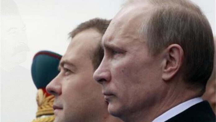 Gráfico de linhas mostrando a queda acentuada nos valores de exportação de petróleo russo em fundo neutro.