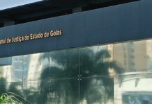 TJ-GO: pensão em união estável deve retroagir à data do óbito Fotografia de autoria de Emerson Júnior Gonçalves da Silva Figueiredo, retratando a fachada do Tribunal de Justiça de Goiás.