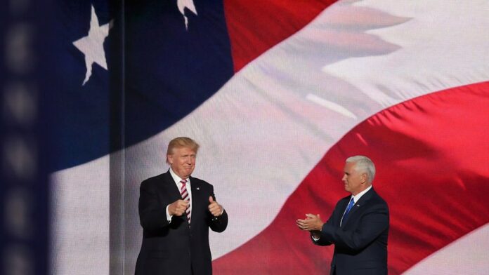 President Donald Trump and VP Mike Pence
