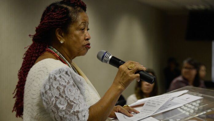 Brasília - A ministra dos Direitos Humanos, Luislinda Valois, divulga o balanço do Disque 100 com dados de violações de dire