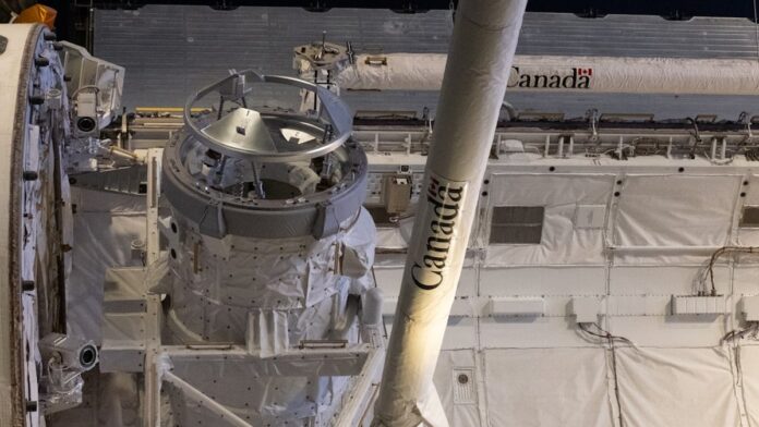 View of Payloaad and close up of engineering mavels.