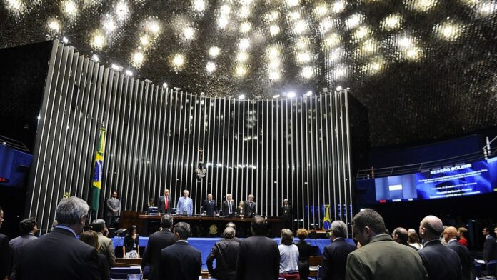 s4-5ff2f992ffcc Plenário do Senado Federal durante sessão solene do Congresso Nacional em homenagem póstuma a Luiz Carlos Cancellier de Olivo