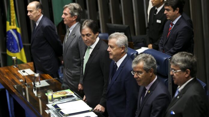 Brasília - Senado realiza sessão temática no Plenário sobre o 8º Fórum Mundial da Água (Marcelo Camargo/Agência Brasil)