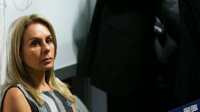 Brasília - Viviane Barci de Moraes, esposa do ministro licenciado da Justiça e Segurança Pública, Alexandre de Moraes, indica