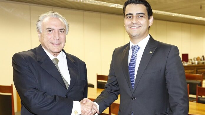 s4-bec53726da74-5 16-12-2015 Vice-presidente Michel Temer recebe o deputado federal João Henrique Caldas (JHC) PSB/AL. - Foto: Anderson Riedel