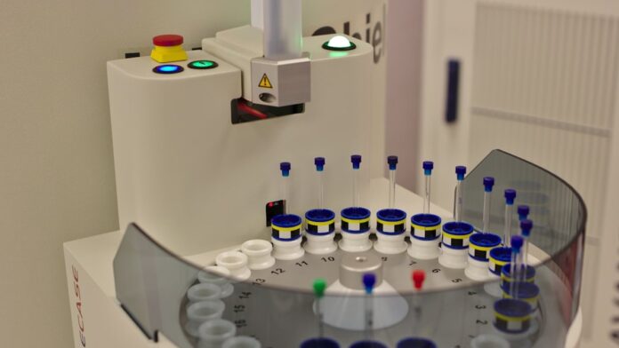 NMR autosampler for academic research.