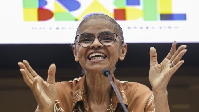 s4-f88590df8c97-4 Brasília (DF), 01/04/2026 - A ministra do Meio Ambiente e Mudança do Clima, Marina Silva, participa do lançamento do Plano Na